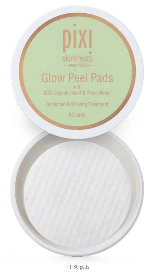 Glow peel pads. Almohadillas exfoliantes húmedas