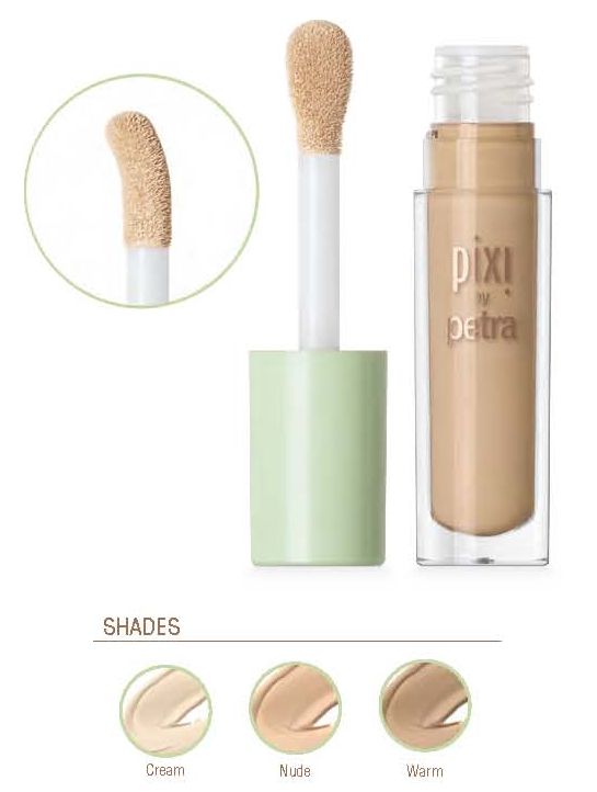 Pat away concealing base. Líquido corrector