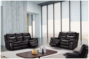 Sofá relax 3 plazas de piel EDWARD. 799,00 €