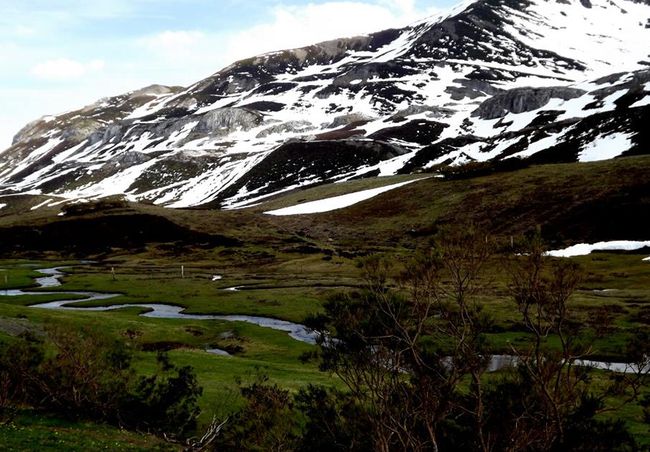Valle del rio Curueño. Puerto de Vegarada