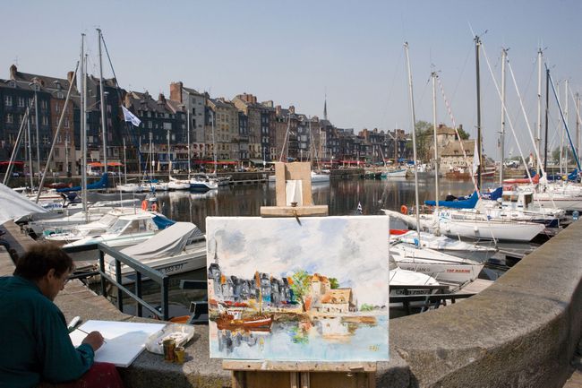 Honfleur peintre Monet