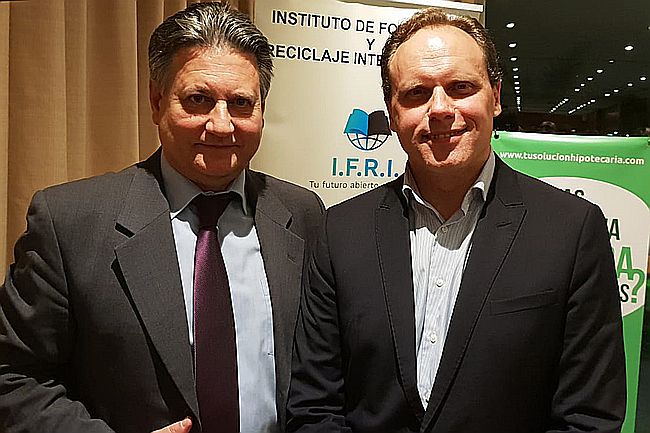 Daniel Lacalle y Jesús Campoy.
