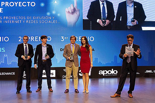 Premio mejor proyecto online.
