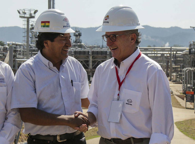 Repsol alcanza un récord de producción en Bolivia