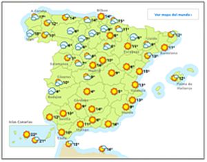 Anticipo del invierno este fin de semana con bajada brusca de temperaturas y nevadas