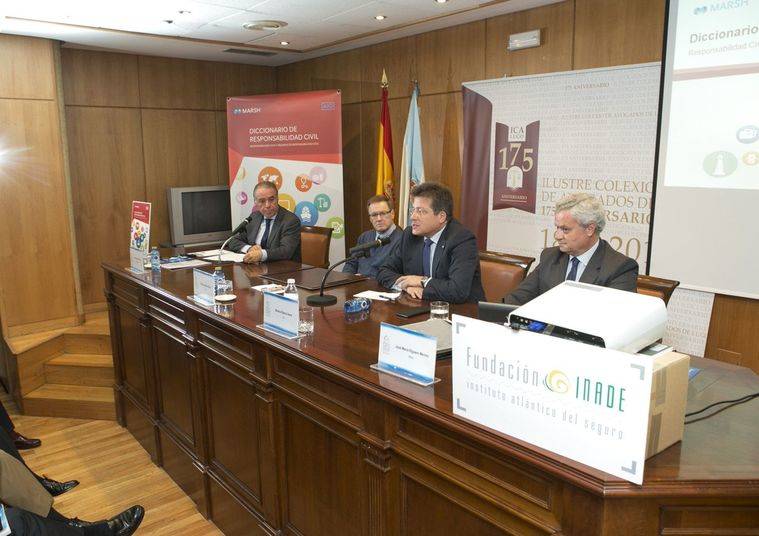 A Coruña acogió la última etapa de esta actividad del Foro Inade sobre “Responsabilidad Civil y Seguro”