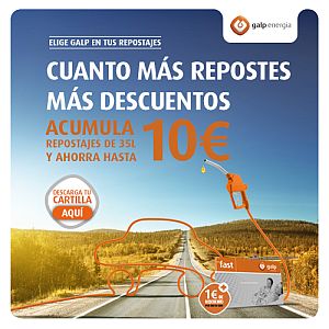 Este invierno, ahorra en carburante con la nueva promoción de Galp Energia