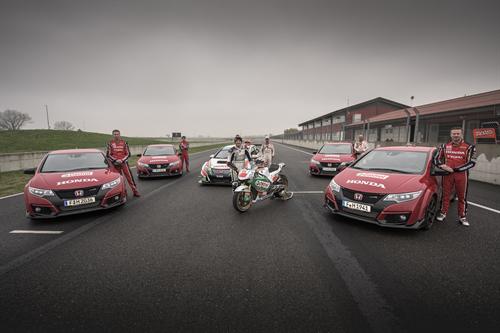 Civic Type R, Civic WTCC y Moto GP juntos en un video