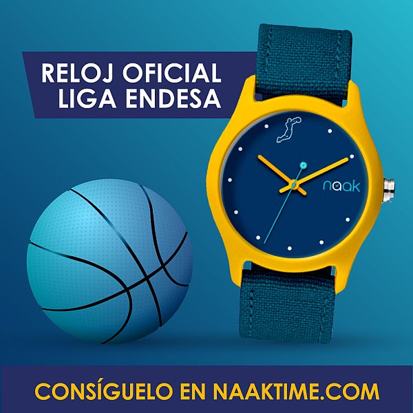 La ACB llega a un acuerdo con Naak para comercializar relojes oficiales de la Liga Endesa