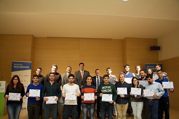 Clausura de la tercera edición de Samsung TechInstitute en la Universidad de Málaga