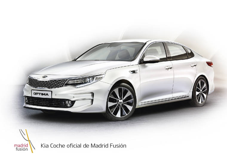 El nuevo Kia Optima coche oficial