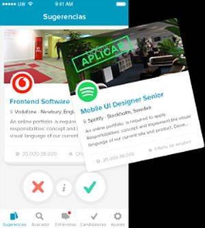 Crean en España una app para aceptar y descartar invitaciones a entrevistas de empleo