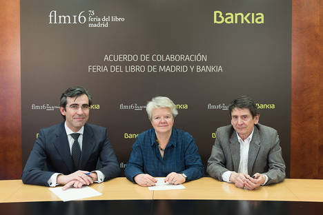 Bankia patrocinará la Feria del Libro de Madrid, que comenzará el próximo 27 de mayo