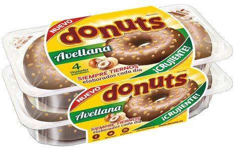 ¡El nuevo Donuts® Avellana está que cruje!