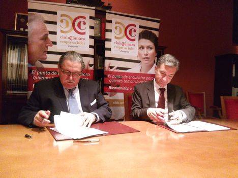 Ibercaja y Cámara Zaragoza colaborarán para impulsar el desarrollo empresarial