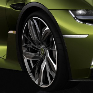 El DS E-Tense, con neumáticos Michelin