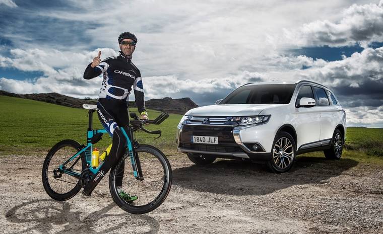 Mitsubishi y Daniel Molina, doble Campeón del Mundo de Acuatlón paralímpico