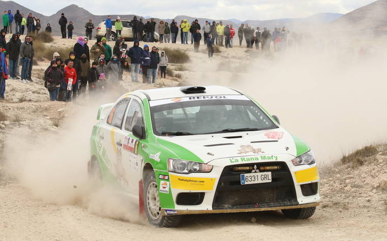 El piloto de la Mitsubishi Evo Cup, Jorge del Cid, ha dominado la prueba casi desde el inicio