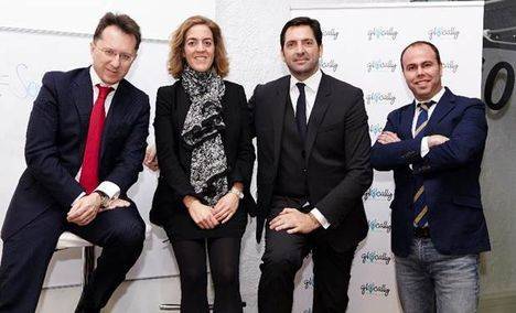 Renato Del Bino, Nati Almansa, Fran Ares y Carlos Caravantes
