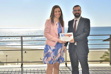 Sara González, directora Vincci Selección Aleysa, y Alberto Calcerrada,