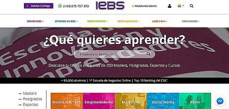 IEBS presenta 10 nuevos programas para formar en las profesiones más demandadas