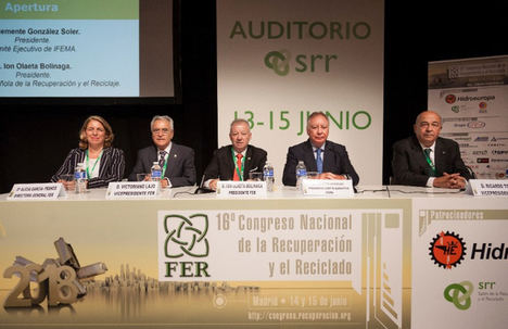 “Para alcanzar los nuevos objetivos de reciclado de la Unión Europea son esenciales los materiales de calidad que obtienen los recicladores”: Ion Olaeta, presidente de FER
