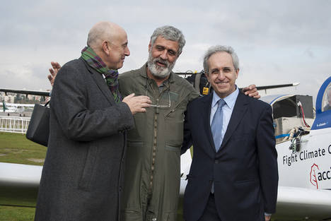 Luis Olías, Michel Gordilllo y Ángel Luis Arias el 15 diciembre 2016