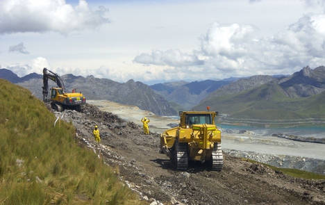 OHL. Actuaciones en Compañía Minera Antamina, Perú