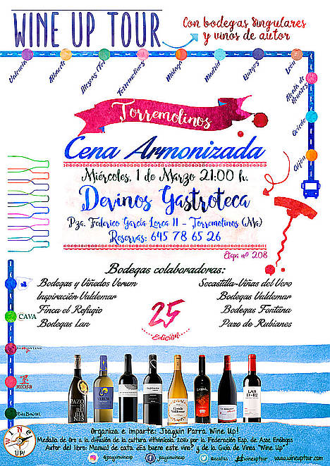 El Wine Up Tour regresa a Málaga con su propuesta de enoturismo inverso