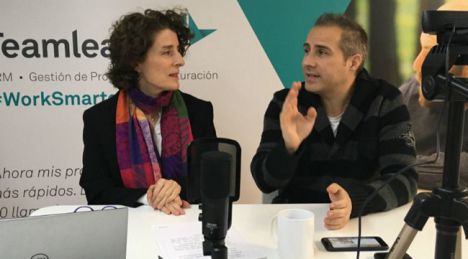 Maria Abad y Aritz Urresti.