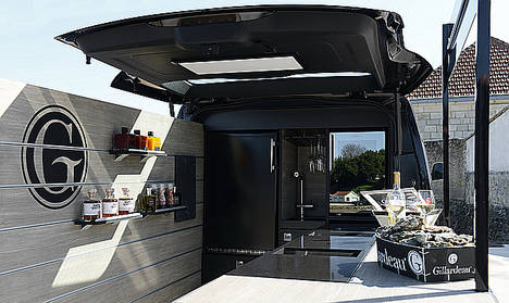 Peugeot diseña un foodtruck para la prestigiosa marca de ostras Gillardeau