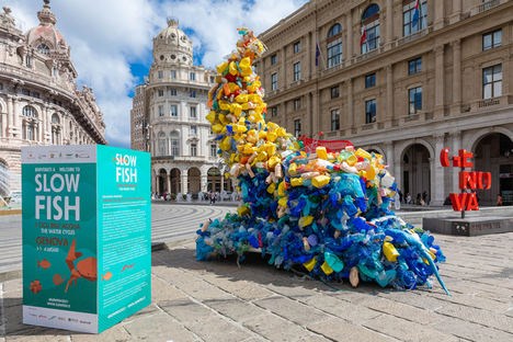 FPT Industrial refuerza su compromiso con la sostenibilidad ambiental y el arte contemporáneo con motivo del pescado lento 2021