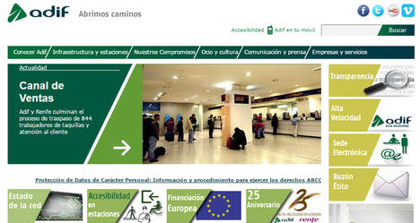 Adif y Renfe culminan el proceso de traspaso del Canal de Ventas