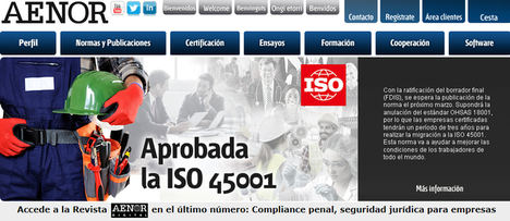 Aprobada la primera Norma internacional de Gestión de la Seguridad y Salud en el Trabajo