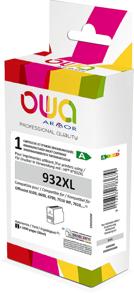 ARMOR Office Printing presenta sus nuevos cartuchos de inyección de tinta