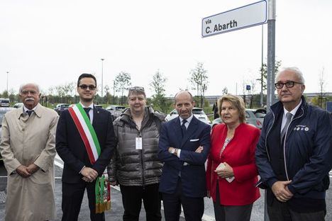 Turín le pone el nombre de Carlo Abarth a una de sus calles