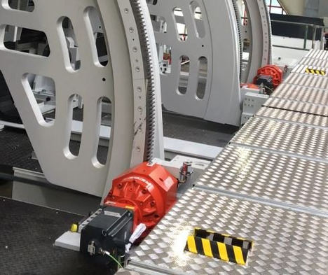 Accionamiento piñón-cremallera de alta precisión de Redex para la industria aeronáutica