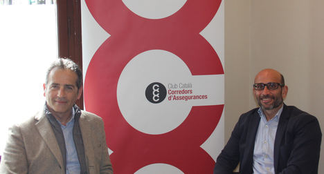 De izda. a dcha.: Jordi Murtra, Director Territorial P. Mallorquina y Guillem González, Presidente CCC.