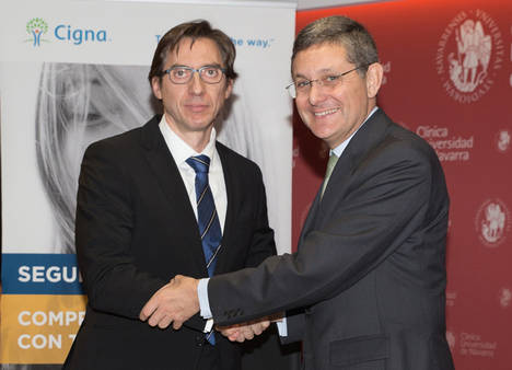 Juan José Montes (izqda) y José Andrés Gómez Cantero.