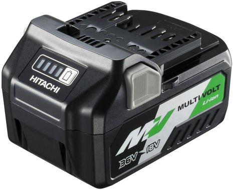 Adaptabilidad total con la nueva generación de baterías Multi Volt de Hitachi Power Tools / HiKOKI
