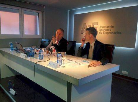 Adolfo Campos y Fernando Peña trataron los pormenores del contrato de seguros y las repercusiones para los empresarios de la utilización del Baremo de tráfico.