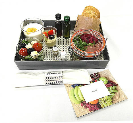 Air Europa, finalista en los Premios Onboard Hospitality por sus nuevos menús ecológicos y sostenibles