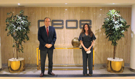 Alberto González-Ruiz y Sara Argüello.