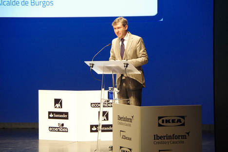 Alcalde de Burgos, D. Francisco Javier Lacalle