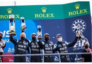 Alpine sube al podio en Le Mans