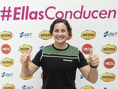 Ana Carrasco, campaña #Ellasconducen Midas.
