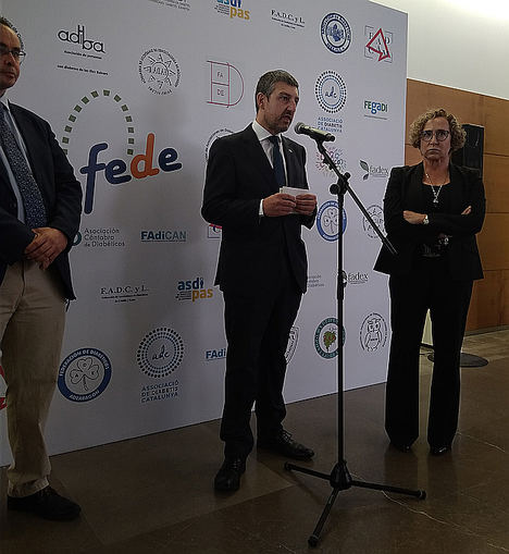 Andoni Lorenzo, presidente de FEDE en la presentación III Congreso FEDE.