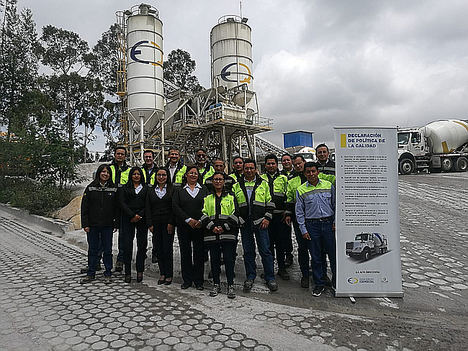 Anefhop exporta su sello de calidad Hormigón Expert a Ecuador