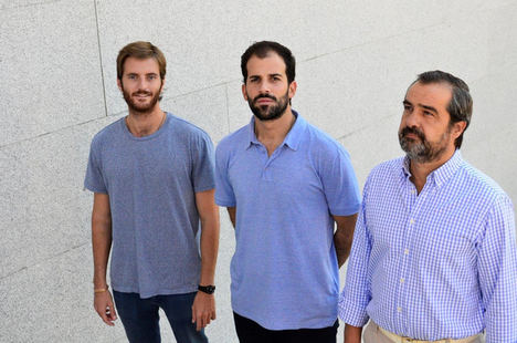 Antonio Espinosa, Pablo Urbano y Luis de Sande, socios fundadores de AUARA
