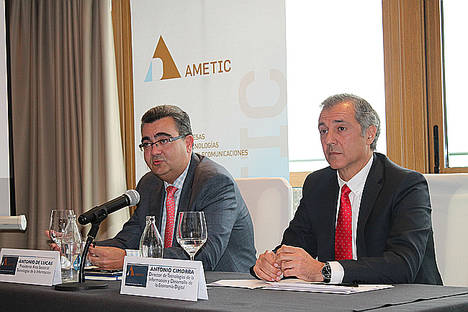 Antonio de Lucas (izq.) y Antonio Cimorra.